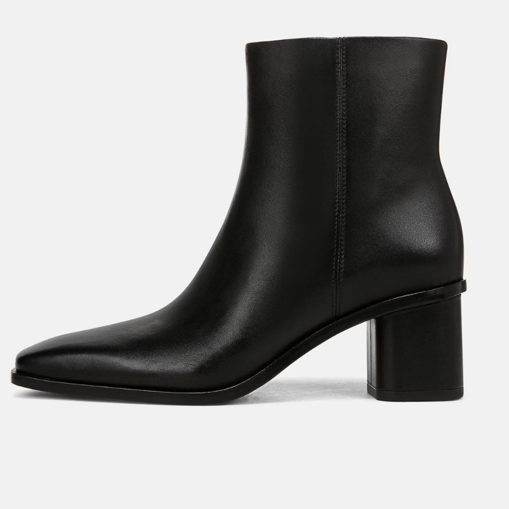 NEW Vince Gema Leather Ankle Boot